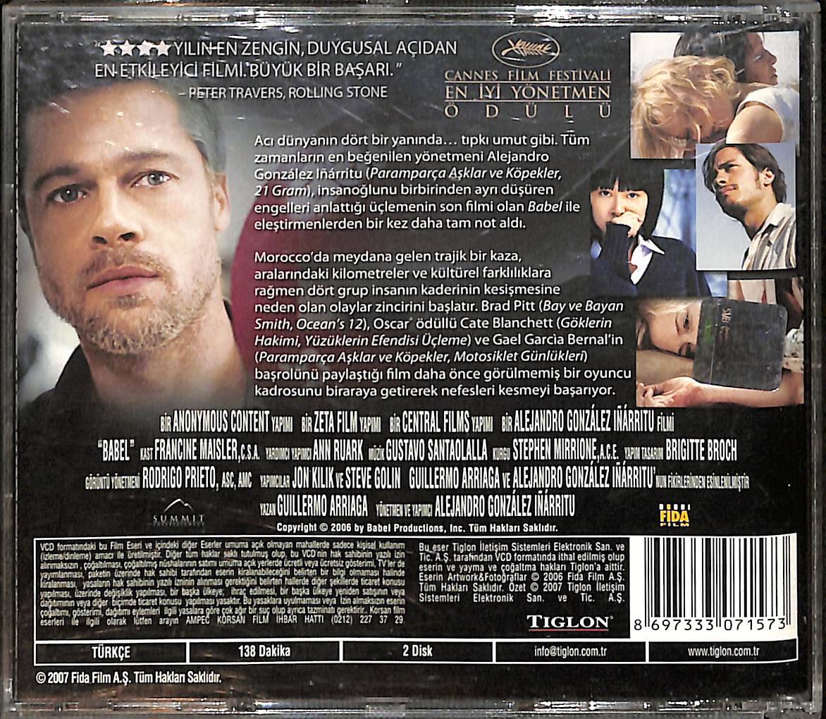 Babel (2006) Orijinal VCD Film VCD28829 - 2