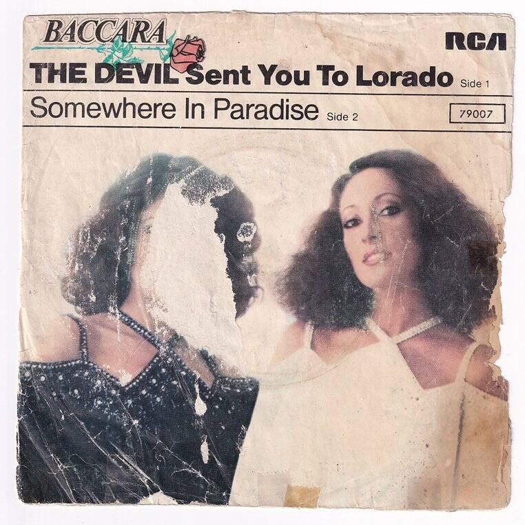 Baccara - The Devil Sent YouTo Lorado Somewhere In Paradise *PLAK KABI* PLK10098 - 2