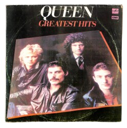 Queen - Greatest Hits LP Plak Kabı * Sadece Plak Kabıdır * (10/8) PLK24386 - Gökçekoleksiyon