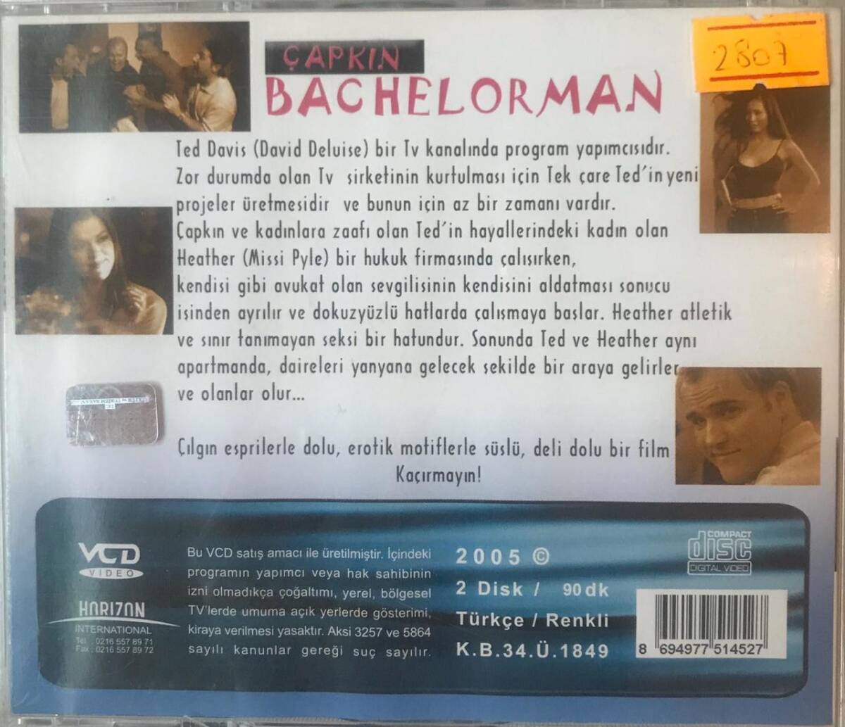 Bachelorman VCD Film VCD4593 - 2