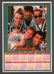 Backstreet-Boys Büyükboy 1999 Takvimli Kartpostal KRT4713 - Gökçekoleksiyon