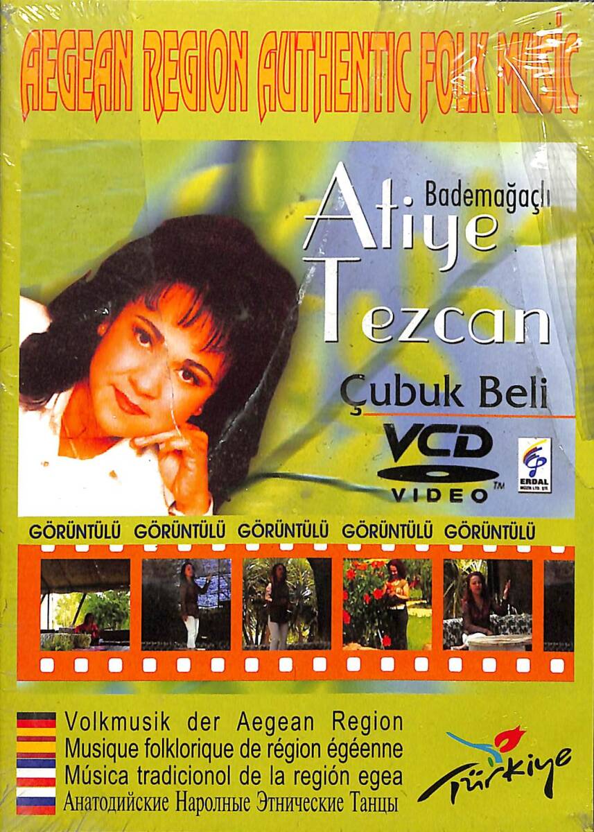 Bademağaçlı Aliye Tezcan - Çubuk Beli Görüntülü VCD Video (Sıfır) DVD2917 - 1