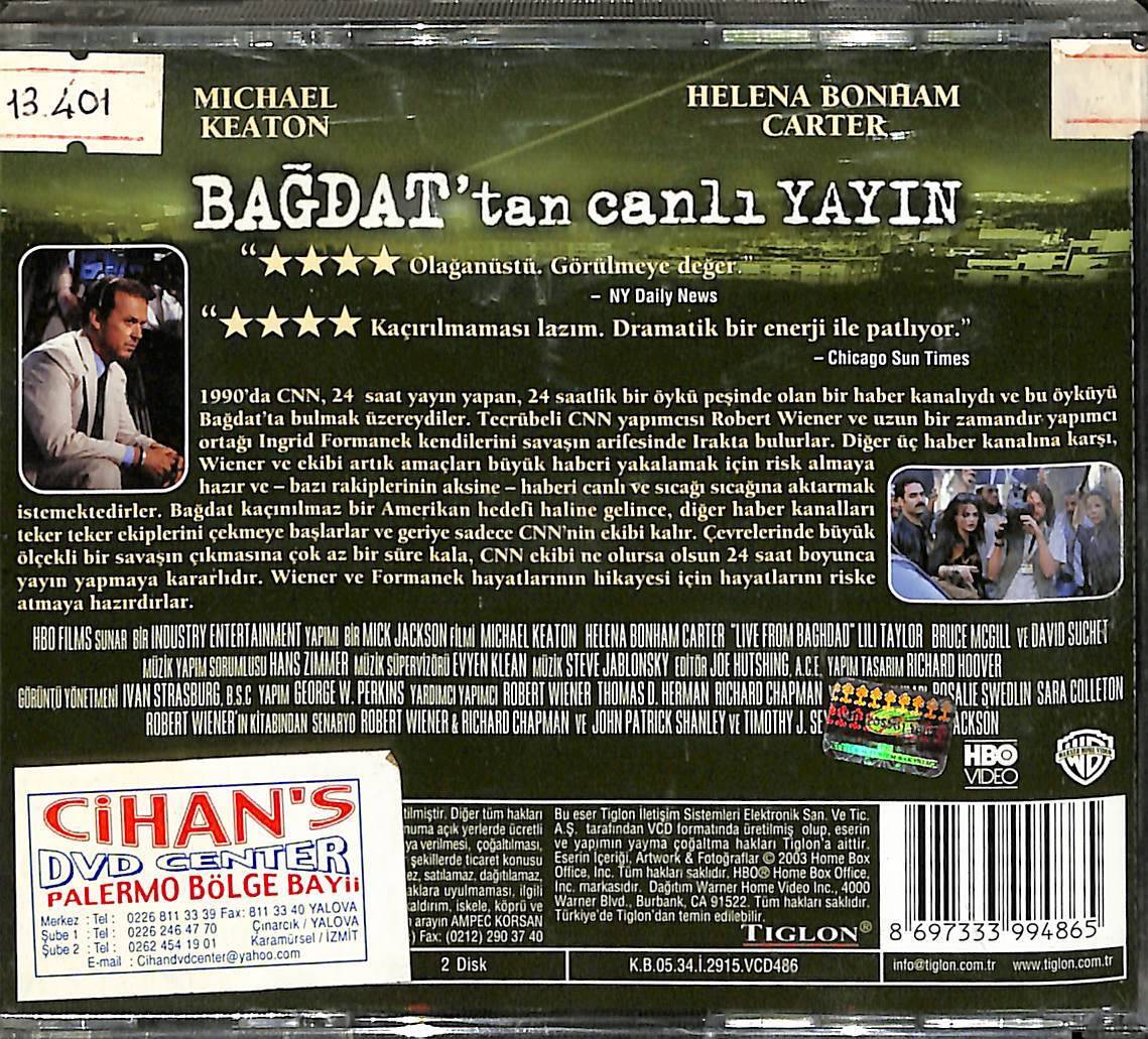 Bağdat`tan Canlı Yayın VCD Film VCD15801 - 2