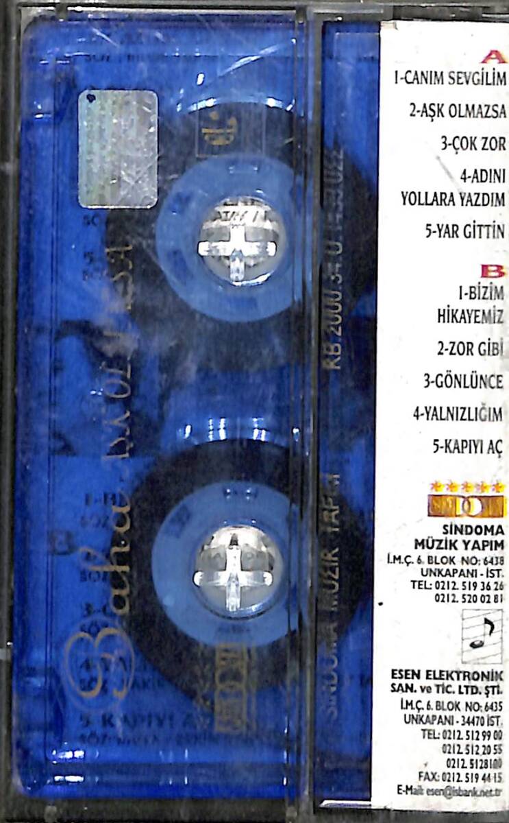Baha - Aşk Olmazsa Kaset (İkinci El Kaset) KST29691 - 2