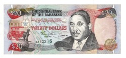 Bahamalar 20 Dolar 1997 ÇT YKP8096 - Gökçekoleksiyon