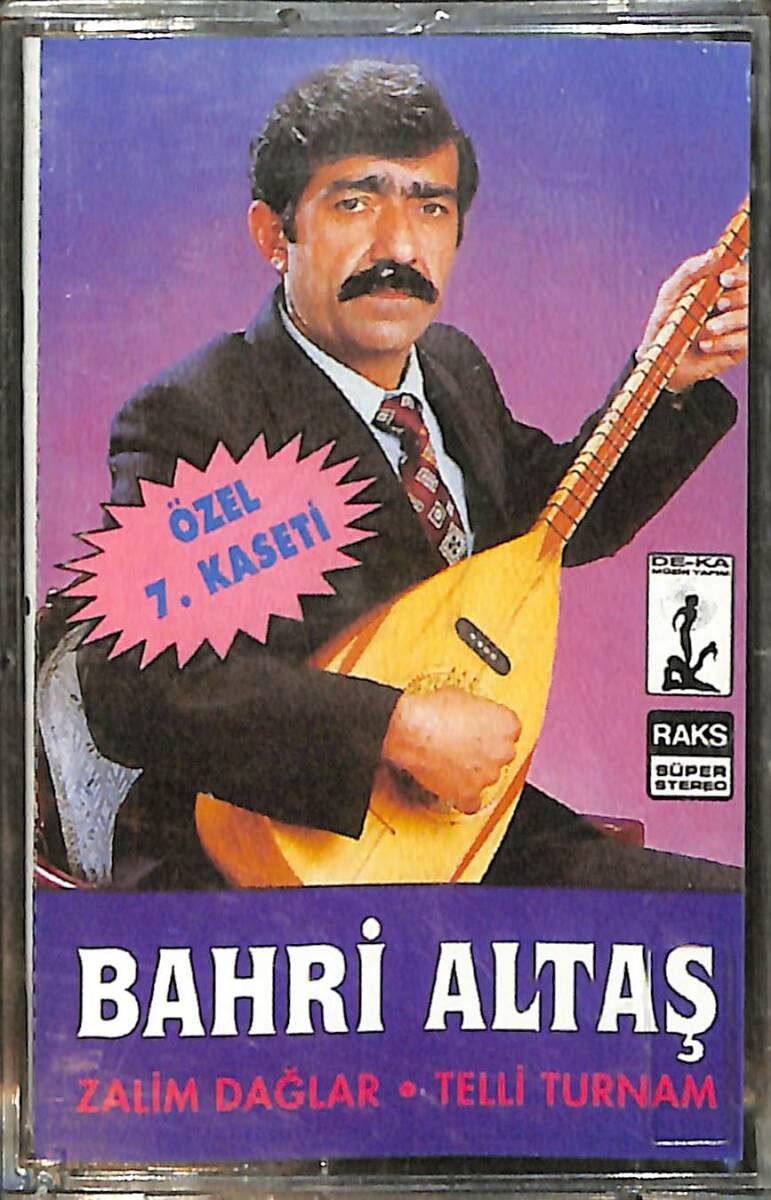 Bahri Altaş - Zalim Dağlar Kaset (Sıfır) KST26793 - 1