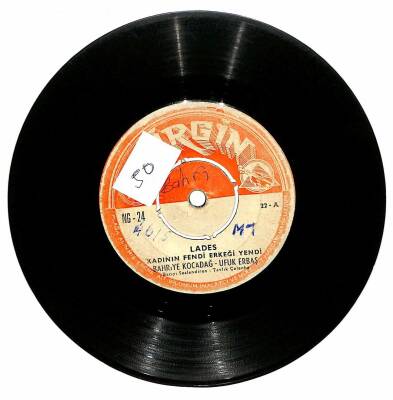 Bahriye Kocadağ & Ufuk Erbaş - Lades Kadının Fendi Erkeği Yendi Ceylan Gözlü Cemile Plak (106.5) PLK19848 - 1