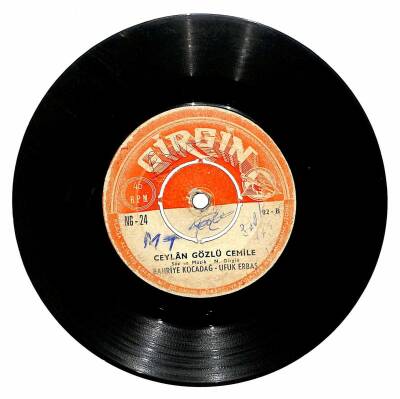 Bahriye Kocadağ & Ufuk Erbaş - Lades Kadının Fendi Erkeği Yendi Ceylan Gözlü Cemile Plak (106.5) PLK19848 - 2