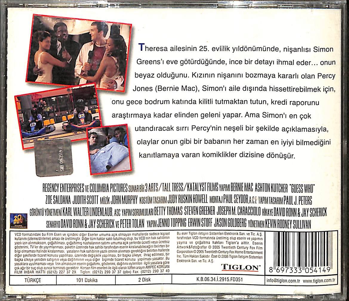 Bak Kim Gelmiş – Guess Who (2005) Orijinal VCD Film VCD28767 - 2