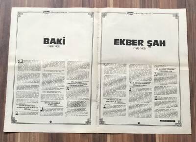 Baki - Ekber Şah Büyük Boy Poster GZ119337 - 2