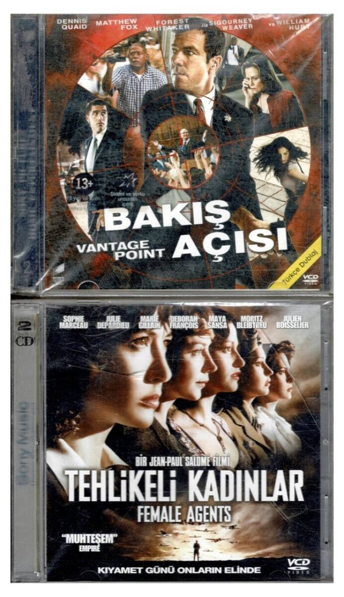 Bakış Açısı Tehlikeli Kadınlar - 2 Adet VCD Film VCD873 - 1