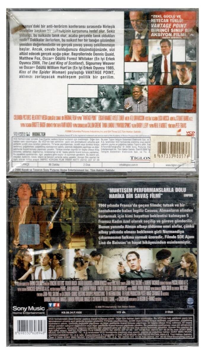 Bakış Açısı Tehlikeli Kadınlar - 2 Adet VCD Film VCD873 - 2