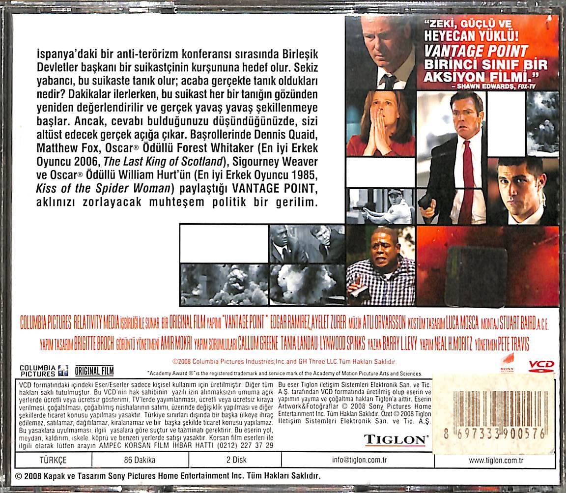 Bakış Açısı – Vantage Point (2008) Orijinal VCD Film VCD28806 - 2