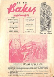 Bakış mecmuası Mimar Sinanın ölümü Sayı 3415 - MAYIS 1972 - NDR76123 - Gökçekoleksiyon