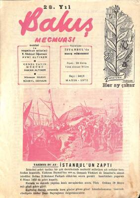 Bakış mecmuası Mimar Sinanın ölümü Sayı 3415 - MAYIS 1972 - NDR76123 - 1