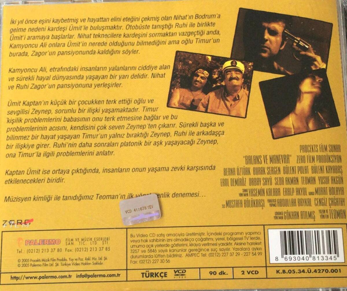 Balans Ve Manevra VCD Film VCD7828 - 2
