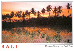 Bali Kartpostal - Candi Dasa KRT23607 - Gökçekoleksiyon