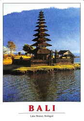 Bali Kartpostal - Lake Bratan, Bedugul KRT23621 - Gökçekoleksiyon