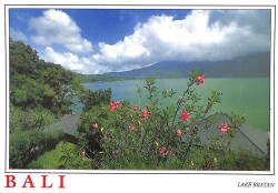 Bali Kartpostal - Lake Bratan KRT23588 - Gökçekoleksiyon