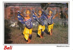 Bali Kartpostal - Manukwara Dansı KRT23618 - Gökçekoleksiyon