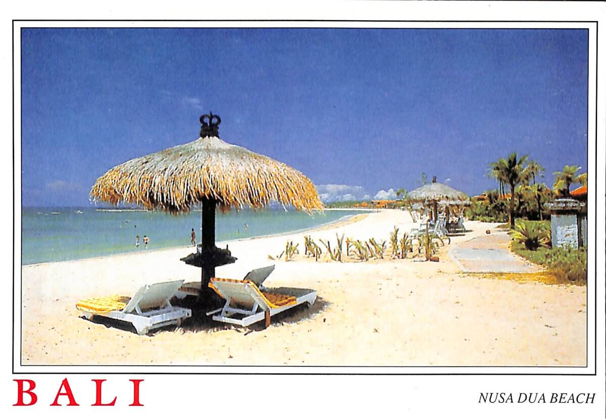 Bali Kartpostal - Nusa Dua Beach KRT23591 - 1
