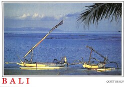 Bali Kartpostal - Quıet Beach KRT23616 - Gökçekoleksiyon