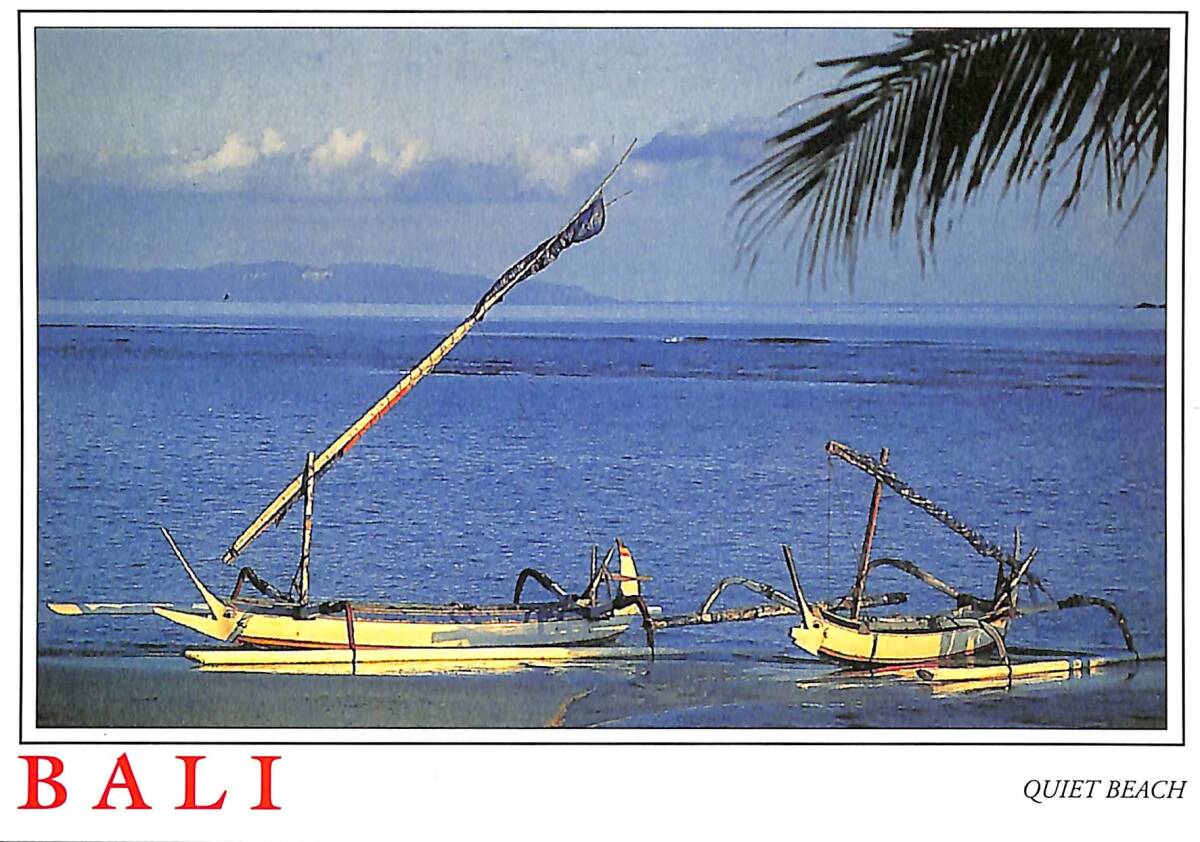 Bali Kartpostal - Quıet Beach KRT23616 - 1