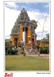 Bali Kartpostal - Taman Ayun Tapınağı KRT23619 - Gökçekoleksiyon
