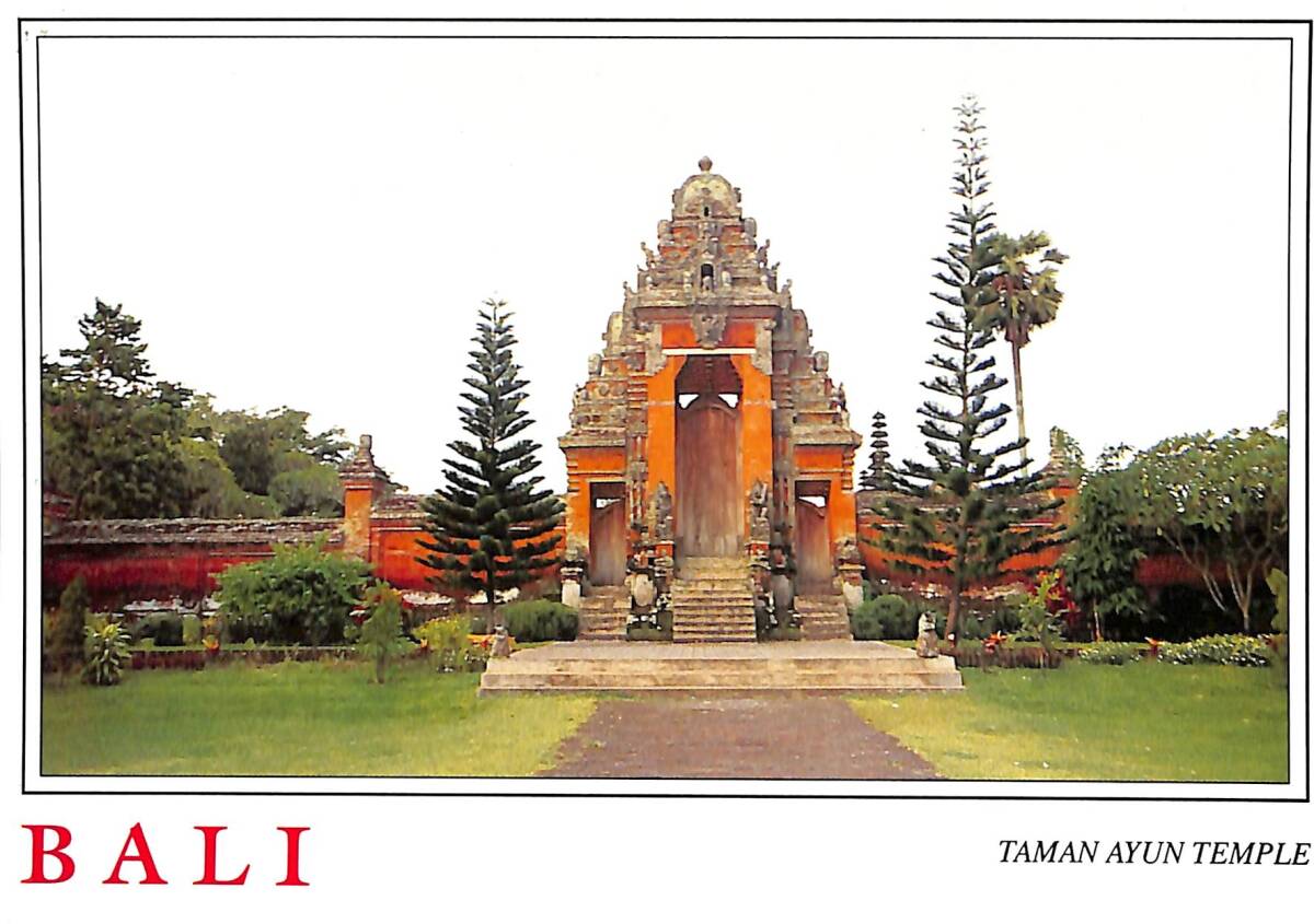 Bali Kartpostal - Taman Ayun Temple KRT23600 - 1
