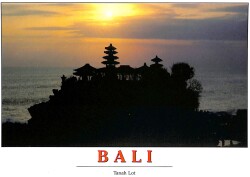 Bali Kartpostal - Tanah Lot KRT23604 - Gökçekoleksiyon