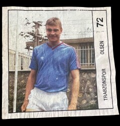 BANKO (Reha) 1992 Türiye Ligi Futbolcu Sakız ağıdı *Trabzonspor Olsen* No 72 # SKZ1883 - 1