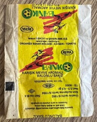 BANKO (REHA) 1992 Türkiye Ligi Futbolcu Serisi Sakız Sarma Kağıdı # SKZ1868 - 3