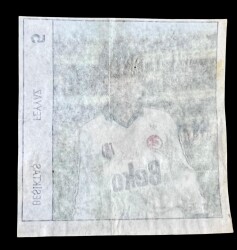 BANKO (Reha) 1992 Türkiyye Ligi Sporcu Sakız ağıdı *Beşiktaş Feaz * No 5 # SKZ1887 - 2