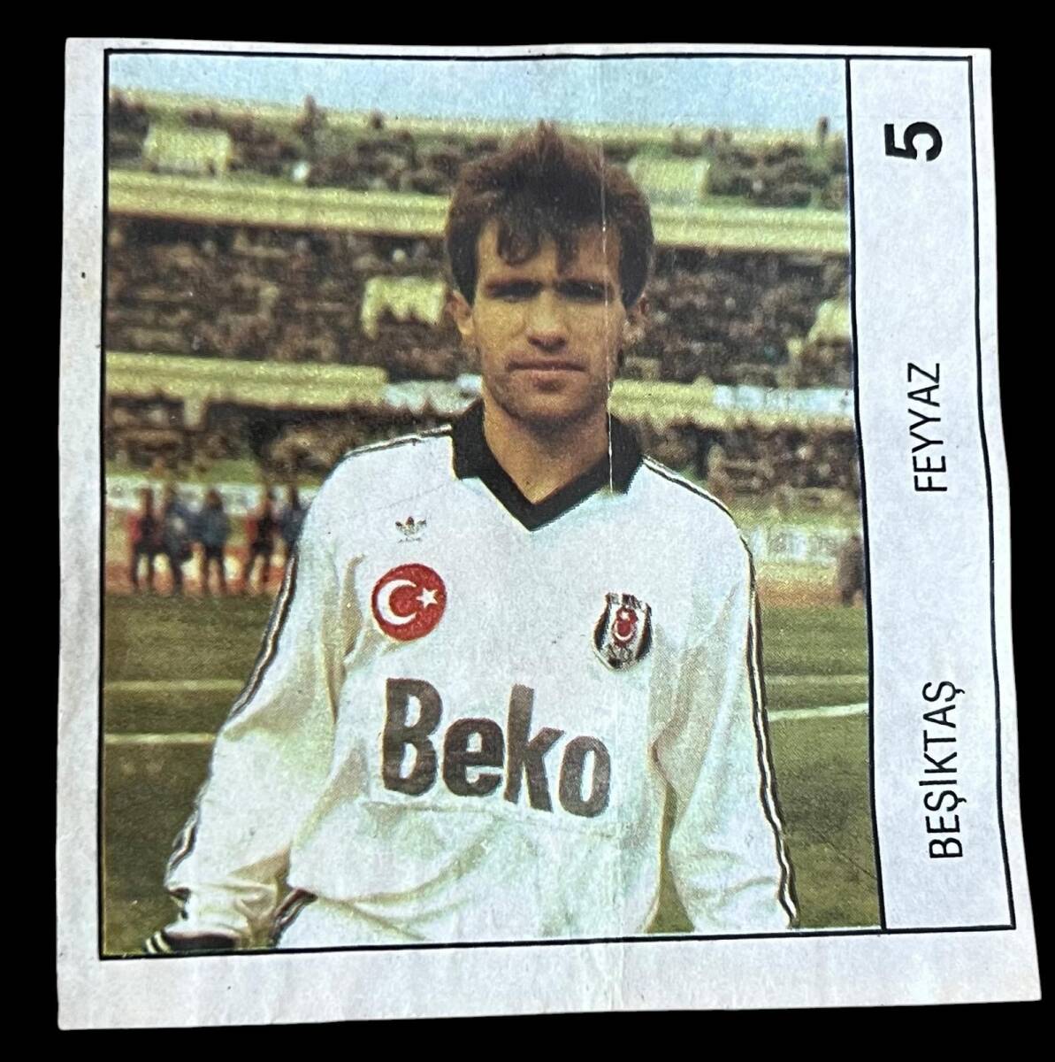 BANKO (Reha) 1992 Türkiyye Ligi Sporcu Sakız ağıdı *Beşiktaş Feaz * No 5 # SKZ1887 - 1