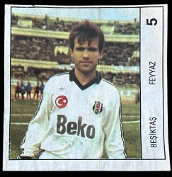BANKO (Reha) 1992 Türkiyye Ligi Sporcu Sakız ağıdı *Beşiktaş Feyyaz * No 5 # SKZ1909 - 3