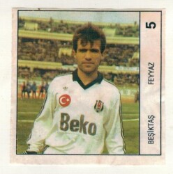 BANKO (Reha) 1992 Türkiyye Ligi Sporcu Sakız ağıdı *Beşiktaş Feyyaz * No 5 # SKZ1909 - Gökçekoleksiyon