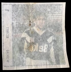 BANKO (Reha) 1992 Türkiyye Ligi Sporcu Sakız ağıdı *Beşiktaş Memet * No 1 # SKZ1884 - 2