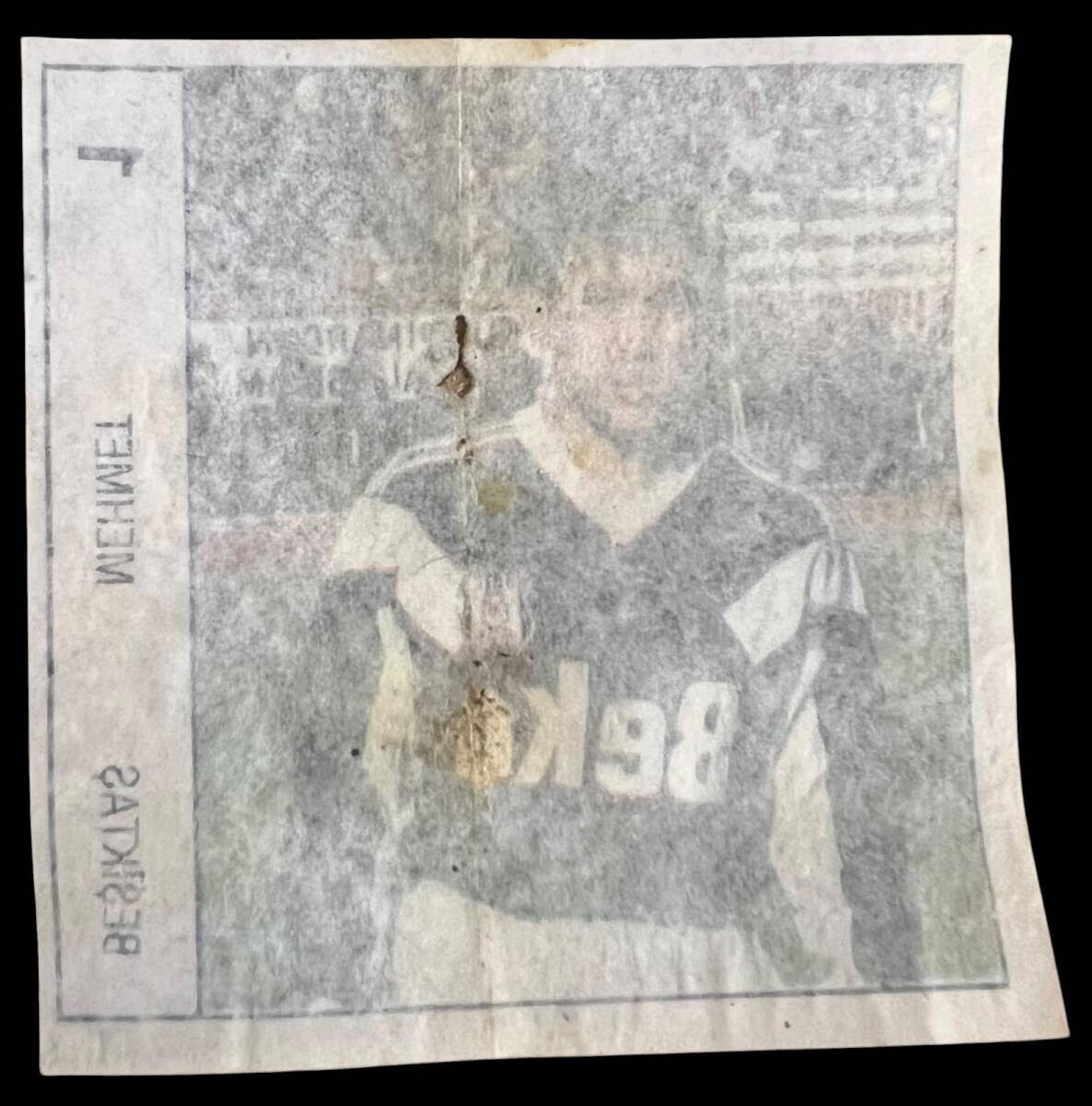 BANKO (Reha) 1992 Türkiyye Ligi Sporcu Sakız ağıdı *Beşiktaş Memet * No 1 # SKZ1884 - 2