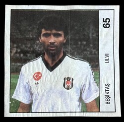 BANKO (Reha) 1992 Türkiyye Ligi Sporcu Sakız ağıdı *Beşiktaş Ulvi * No 65 # SKZ1896 - 1