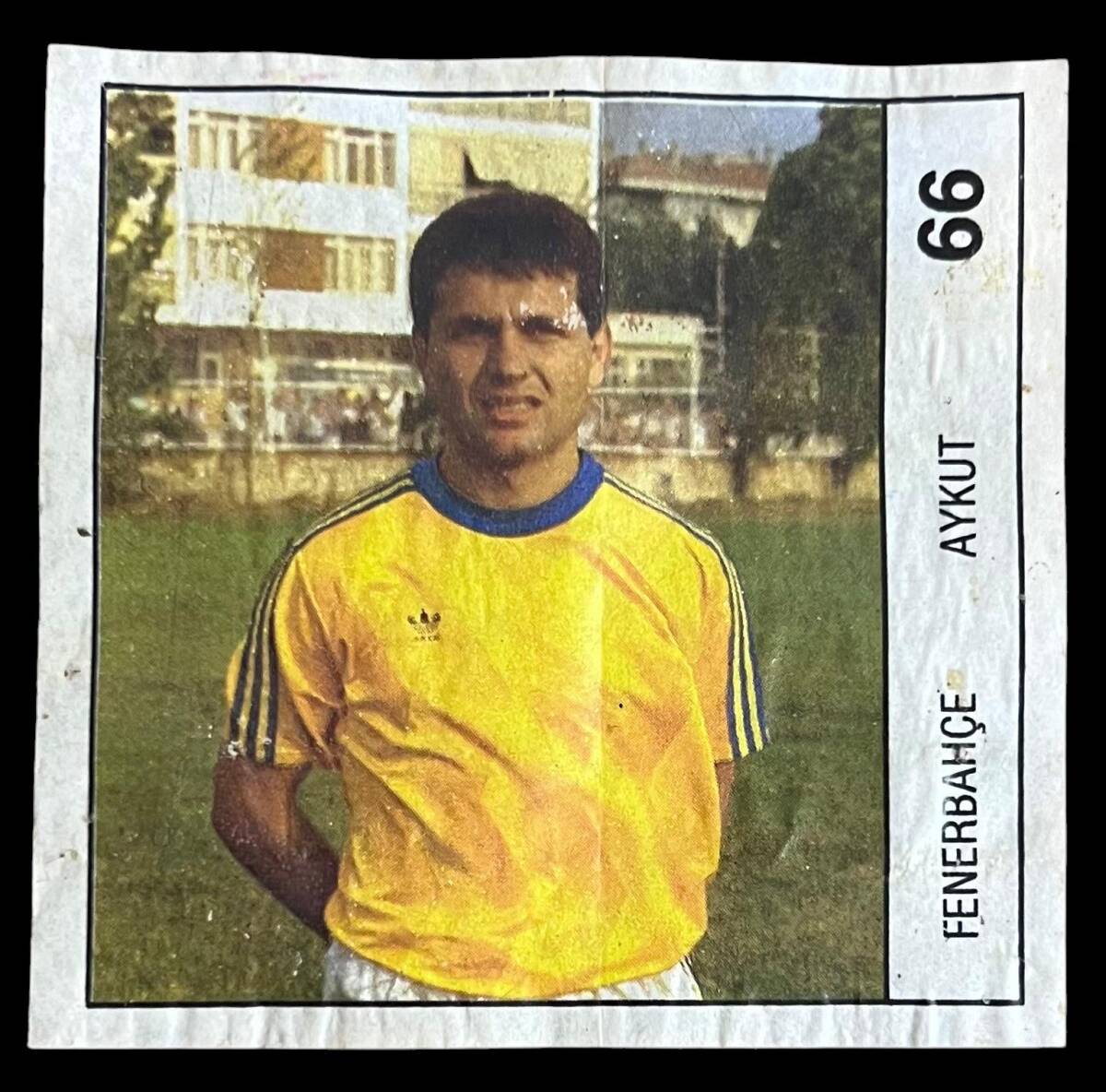 BANKO (Reha) 1992 Türkiyye Ligi Sporcu Sakız ağıdı *Fenerbahçe Aykut * No 66 # SKZ1895 - 3