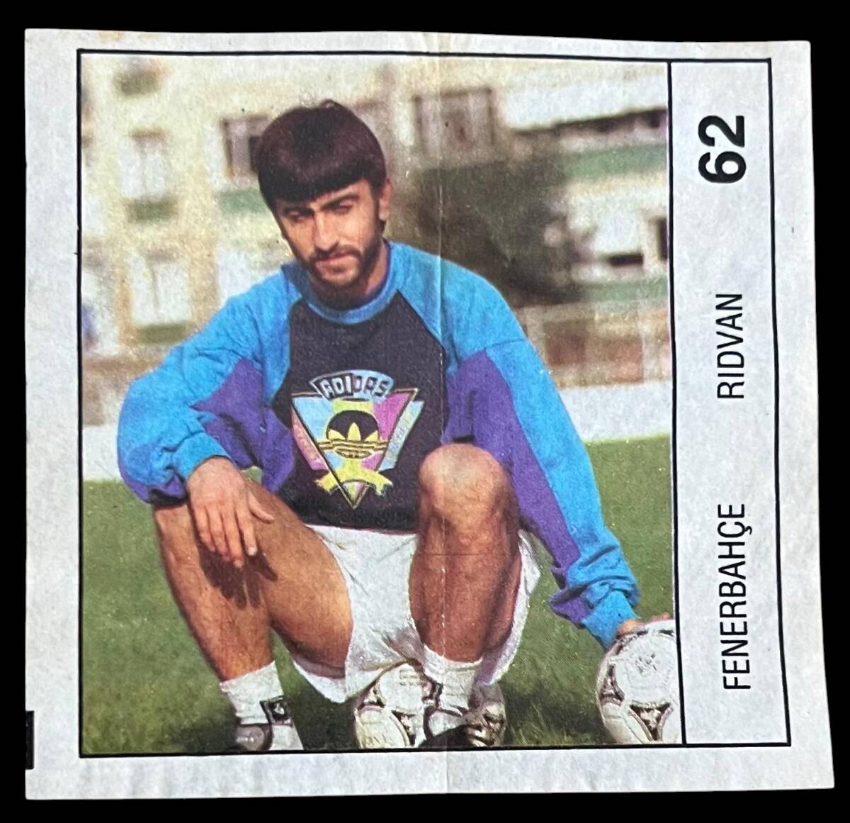 BANKO (Reha) 1992 Türkiyye Ligi Sporcu Sakız ağıdı *Fenerbahçe Rıdvan * No 62 # SKZ1899 - 1