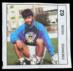 BANKO (Reha) 1992 Türkiyye Ligi Sporcu Sakız ağıdı *Fenerbahçe Rıdvan * No 62 # SKZ1899 - 3