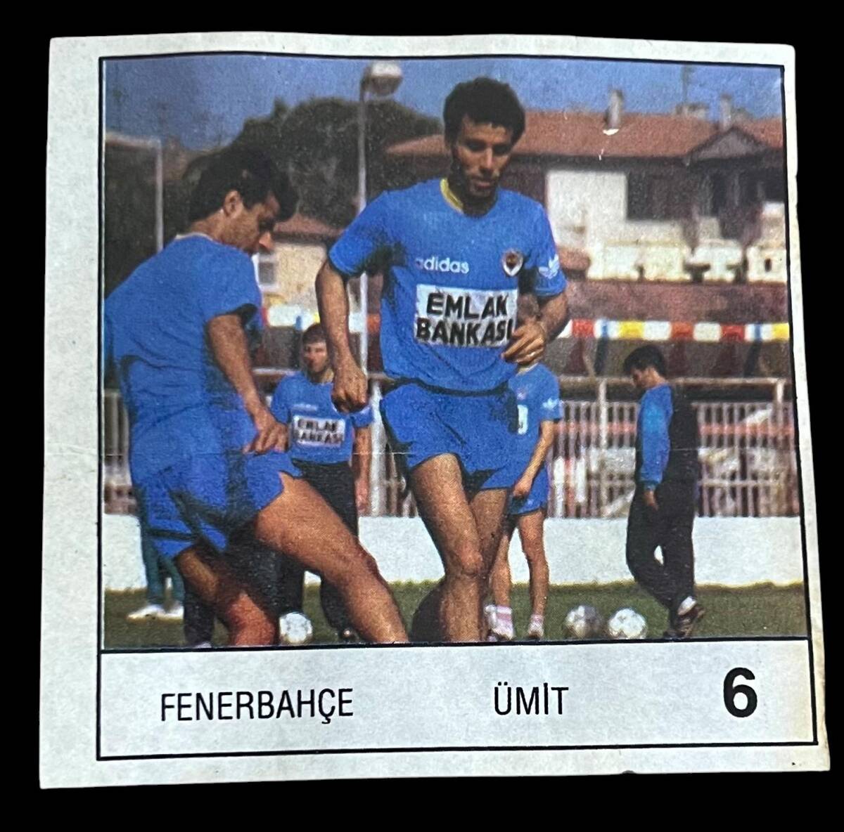 BANKO (Reha) 1992 Türkiyye Ligi Sporcu Sakız ağıdı *Fenerbahçe Ümit * No 6 # SKZ1889 - 3