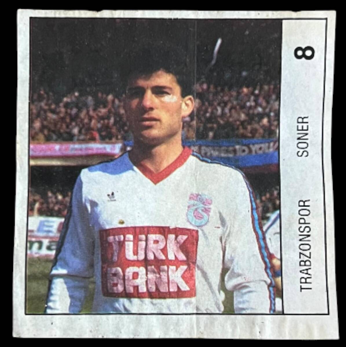 BANKO (Reha) 1992 Türkiyye Ligi Sporcu Sakız ağıdı *Trabzonspor Soner * No 8 # SKZ1906 - 1
