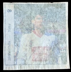 BANKO (Reha) 1992 Türkiyye Ligi Sporcu Sakız ağıdı *Trabzonspor Soner * No 8 # SKZ1906 - 2
