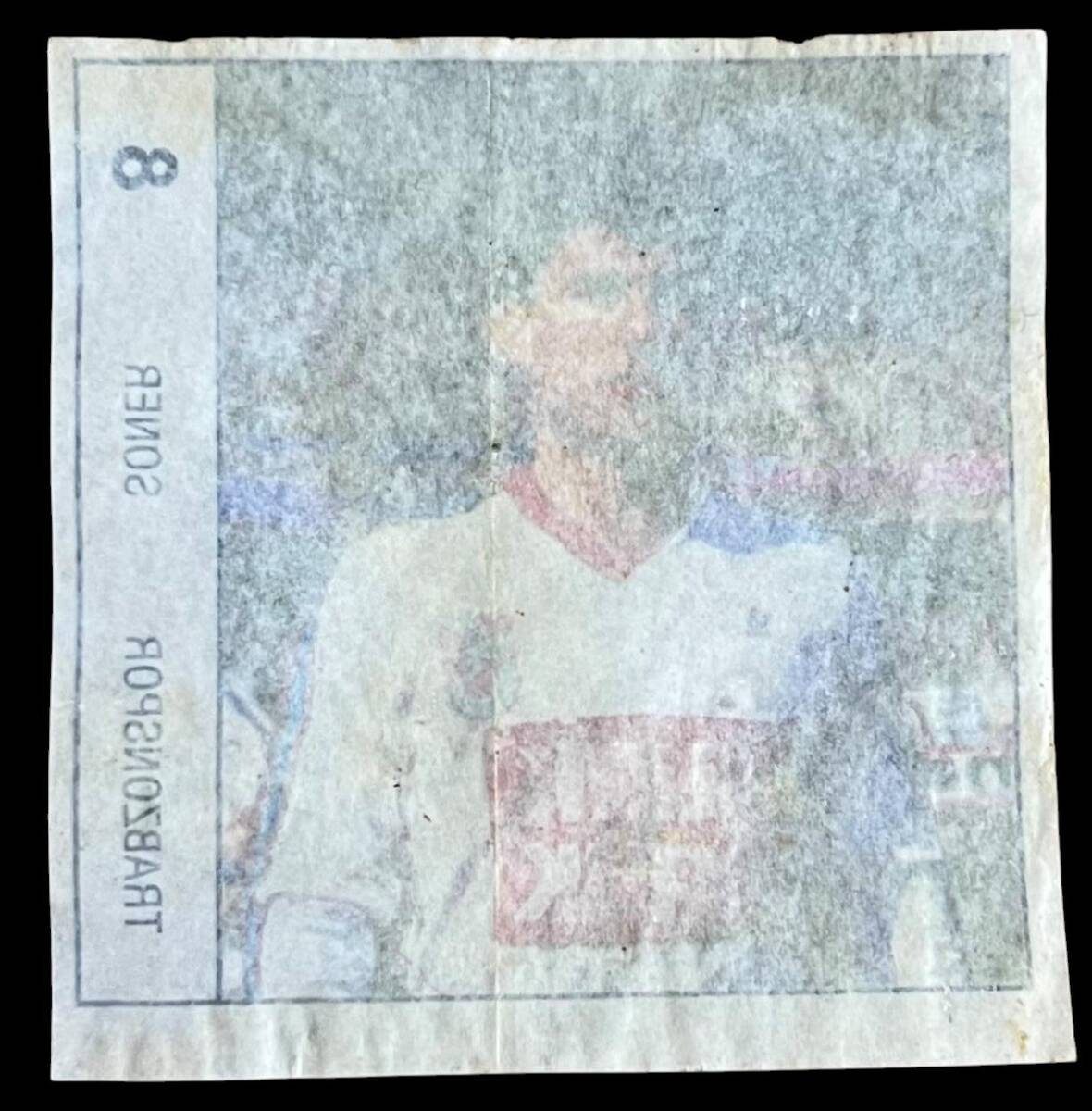 BANKO (Reha) 1992 Türkiyye Ligi Sporcu Sakız ağıdı *Trabzonspor Soner * No 8 # SKZ1906 - 2