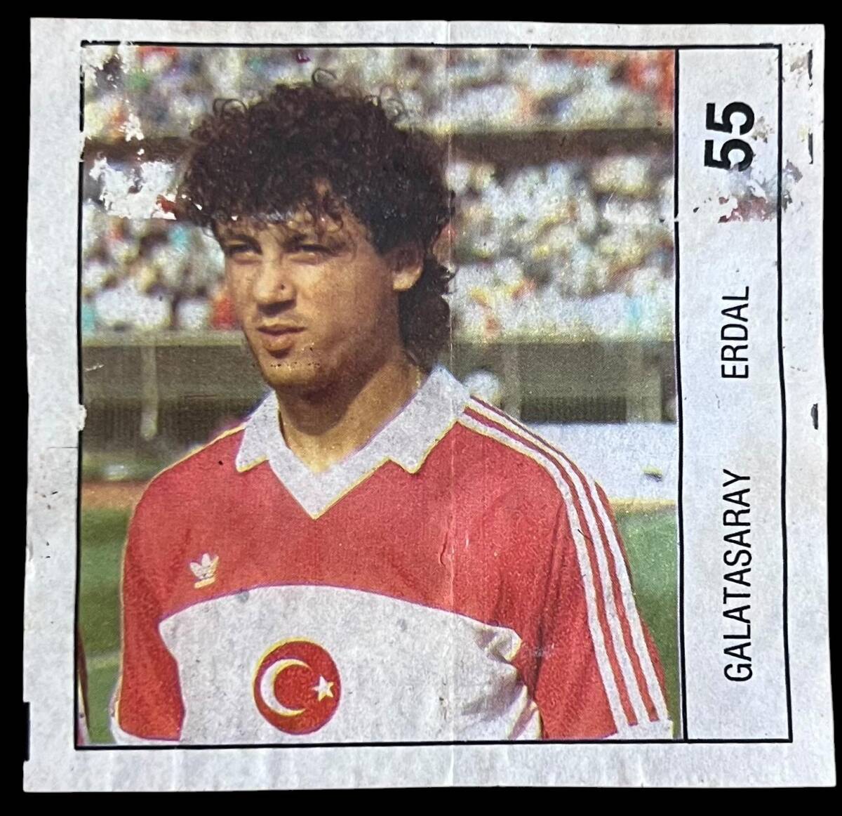 BANKO (Reha) 1992 Türkiyye Ligi Sporcu Sakız ağıdı *Galatasaray Erdal * No 55 # SKZ1905 - 1