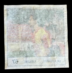 BANKO (Reha) 1992 Türkiyye Ligi Sporcu Sakız ağıdı *Galatasaray K.Bülent * No 67 # SKZ1894 - 2