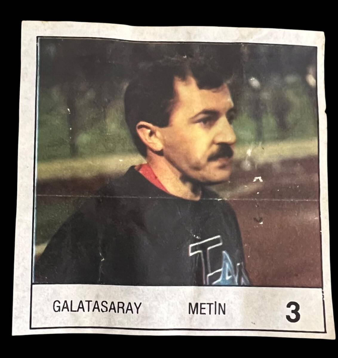 BANKO (Reha) 1992 Türkiyye Ligi Sporcu Sakız ağıdı *Galatasaray Metin * No 3 # SKZ1888 - 1