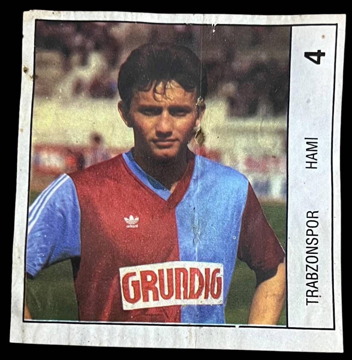 BANKO (Reha) 1992 Türkiyye Ligi Sporcu Sakız ağıdı *Trabzonspor Hami * No 4 # SKZ1908 - 1